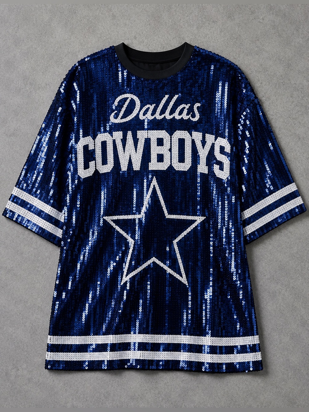 Dallas Cowboys Sparkly Sequin Dress
